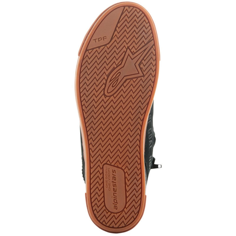 Botas de moto Alpinestars Stated de goma negra