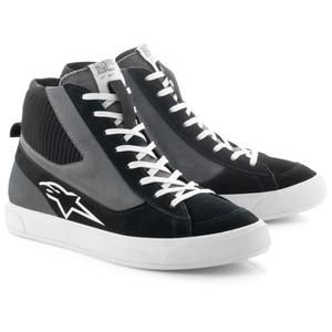 Botas de moto Alpinestars Stated en negro, gris y blanco