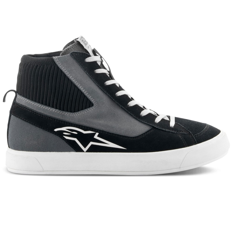 Botas de moto Alpinestars Stated en negro, gris y blanco