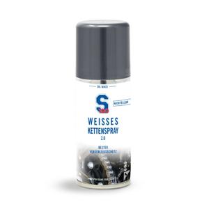 Lubricante para cadenas S100 - Spray blanco para cadenas 2.0 100 ml