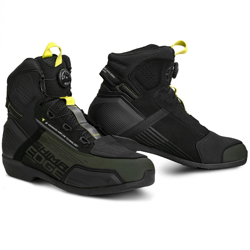 Botas de moto Shima Edge Vent Khaki