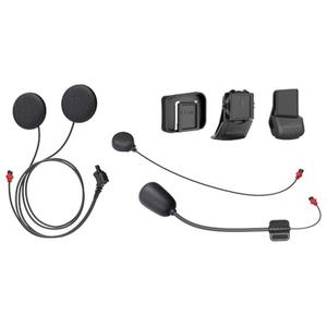 Soporte para casco con accesorios para auriculares SENA 50C Sound by Harman Kardon + micrófono