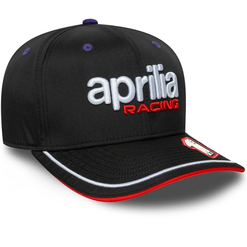 Gorra Aprilia Racing - Jorge Martín negra