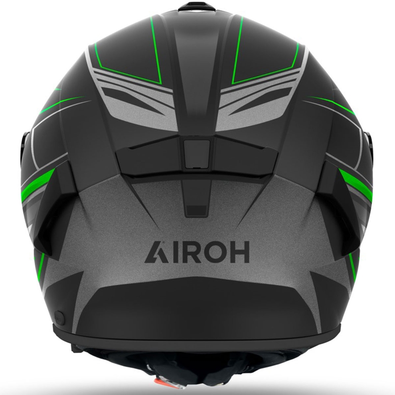 Casco integral de moto Airoh SPARK 2 Shadow verde mate