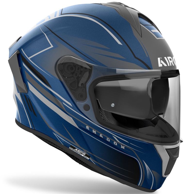 Casco integral de moto Airoh SPARK 2 Shadow azul mate