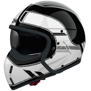 Casco modular de moto Airoh J110 Raster blanco brillante