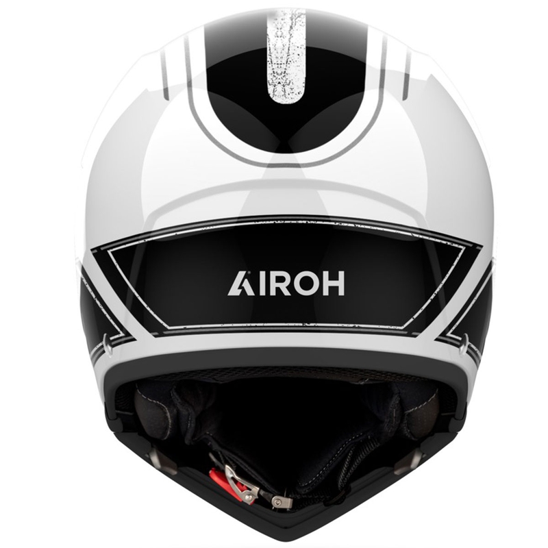 Casco modular de moto Airoh J110 Raster blanco brillante