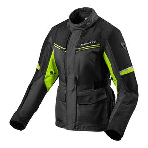 Chaqueta de moto Revit Outback 3 Black-Fluo Yellow para mujer liquidación