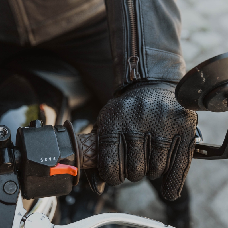 Guantes de moto Ozone Stick Custom II negro
