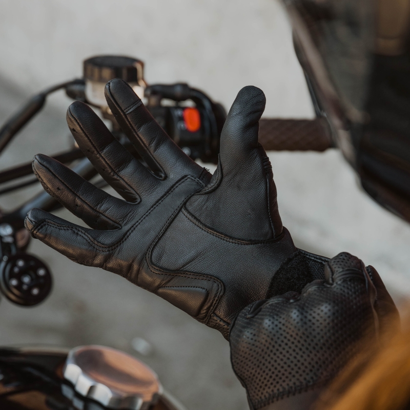 Guantes de moto Ozone Stick Custom II negro