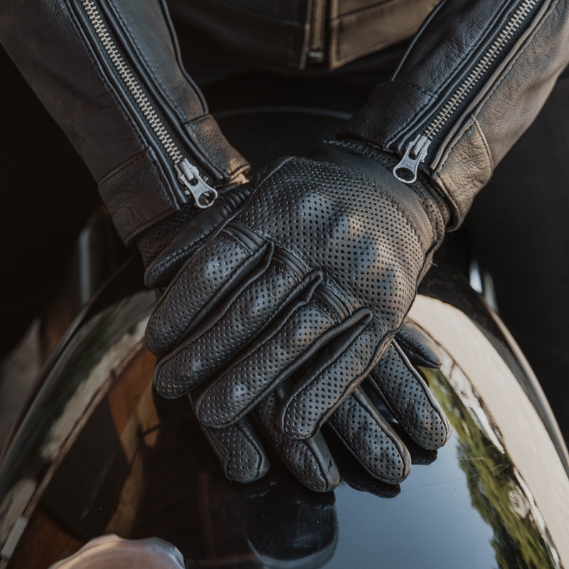 Guantes de moto Ozone Stick Custom II negro
