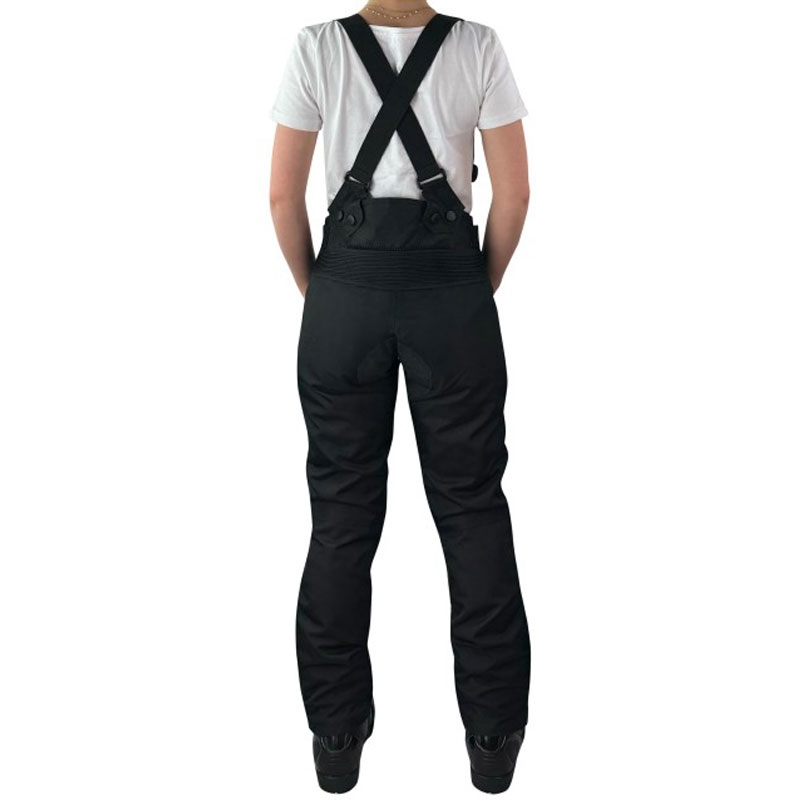 Pantalón de moto infantil Roleff Kodra negro