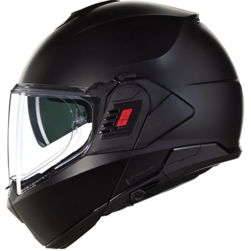 Casco de moto abatible Nolan N120-1 Classico N-COM 302 negro mate