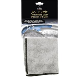Paño de microfibra para cristales e interiores Dr. Wack All in One Paño de microfibra gris