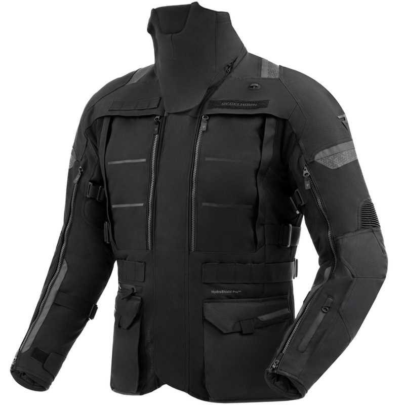 Chaqueta de moto Rebelhorn Cubby V negra