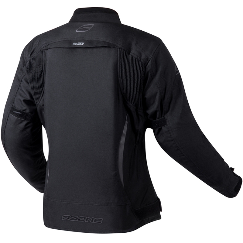 Chaqueta de moto para mujer Ozone Delta IV negra