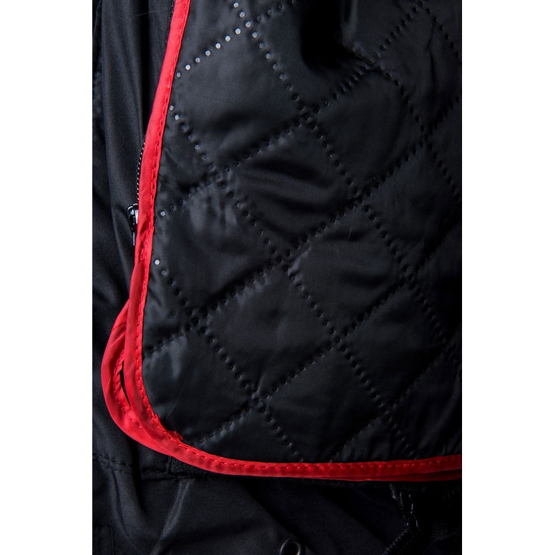 Chaqueta de moto para mujer Ozone Delta IV negra
