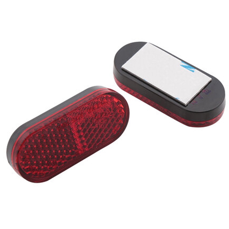 Reflector universal Highsider Smart con lámina autoadhesiva 50x22 mm rojo