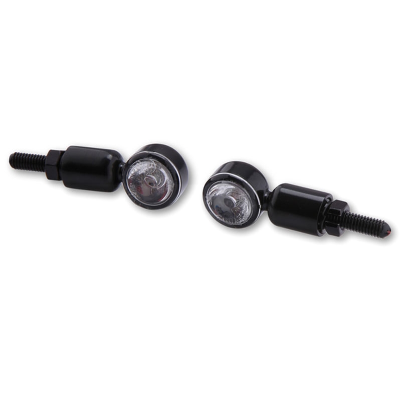 Intermitentes LED Highsider Smart HI-Power para motocicleta, color negro