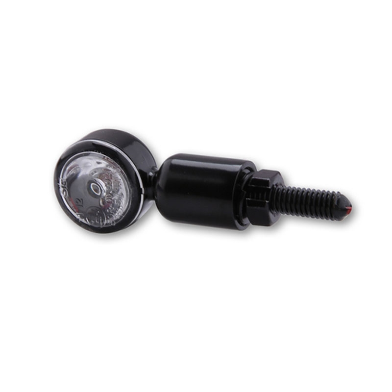 Intermitentes LED Highsider Smart HI-Power para motocicleta, color negro