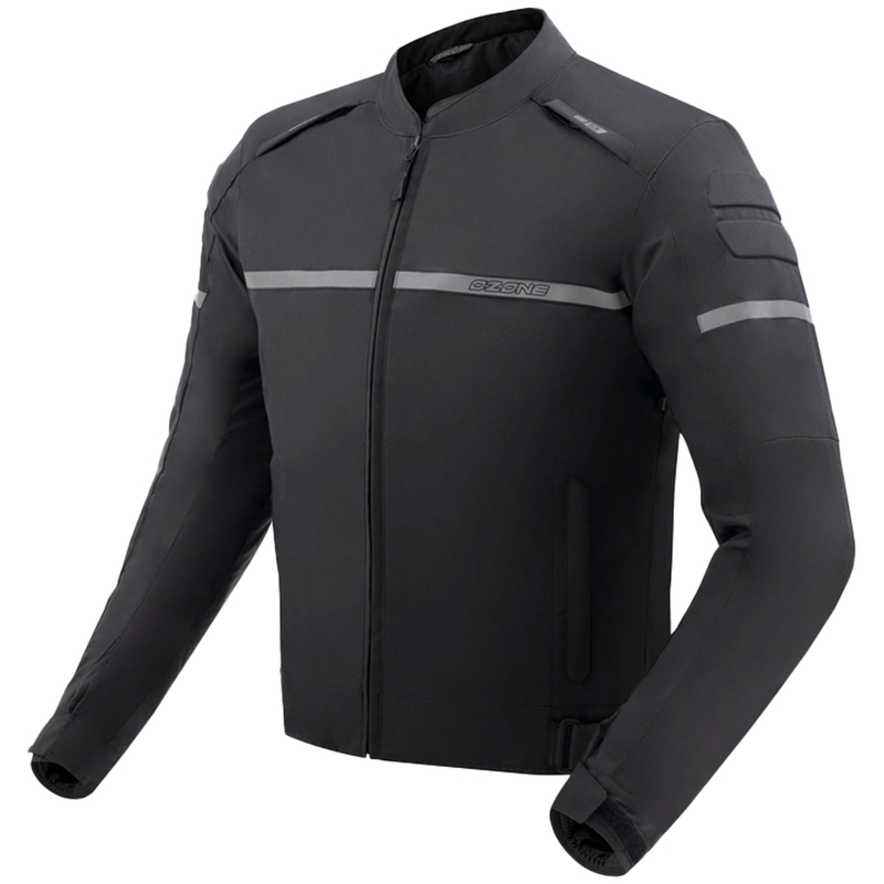 Chaqueta de moto Ozone Rider negra