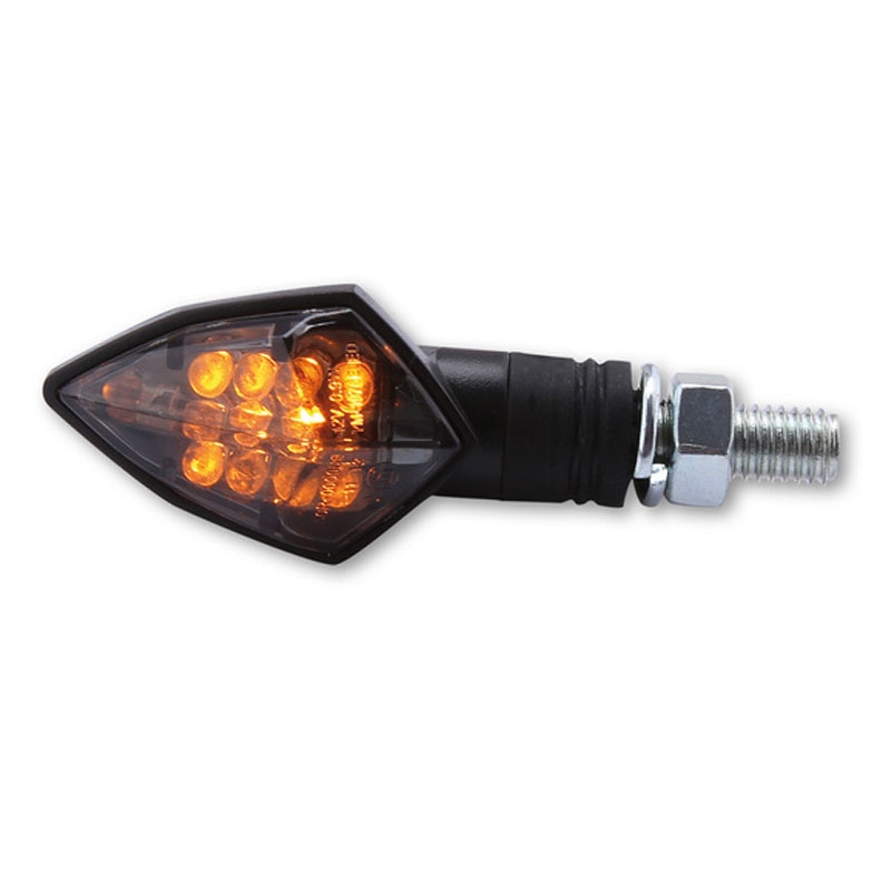 Intermitentes para motocicleta Highsider Smart Rock LED negro