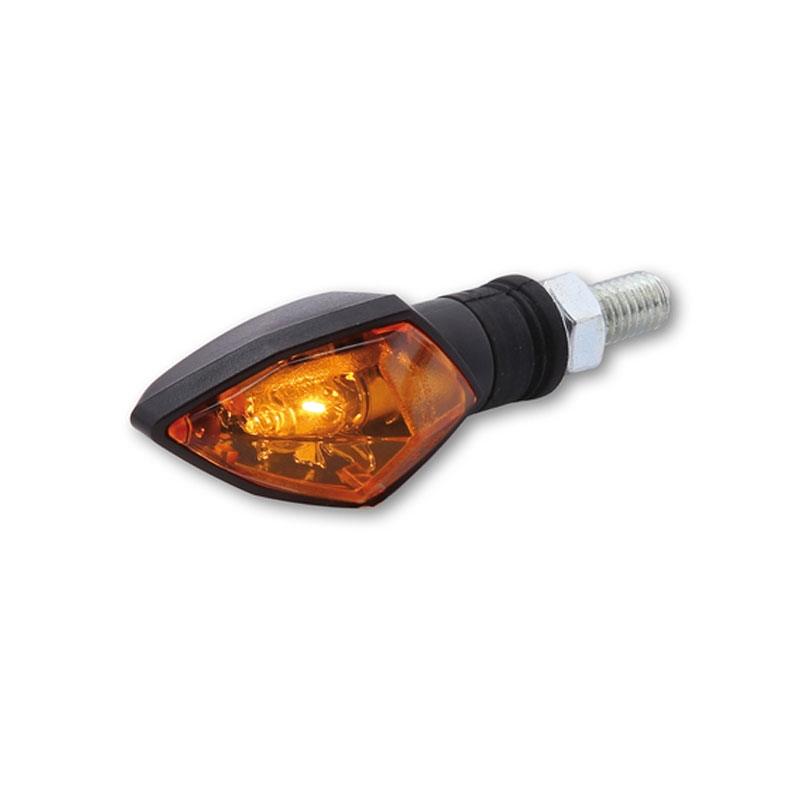 Intermitentes para motocicleta Highsider Smart Rock Mini negros