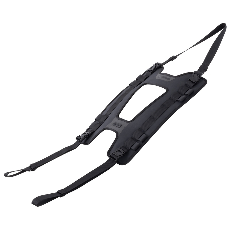 Sistema de portaequipajes Oxford Atlas para asiento de pasajero, color negro