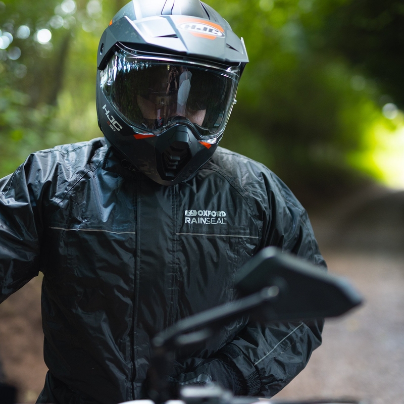 Chaqueta impermeable térmica Oxford Rain Seal negra