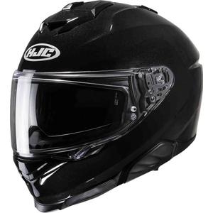 Casco integral de moto HJC i71 Solid negro metalizado - II. calidad