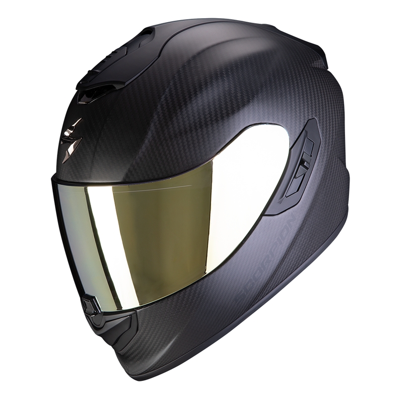 Casco integral de moto Scorpion EXO-1400 EVO II CARBON AIR negro mate - II. calidad