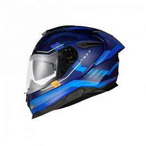 Casco integral de moto Nexx Y.100R Baron azul - II. calidad