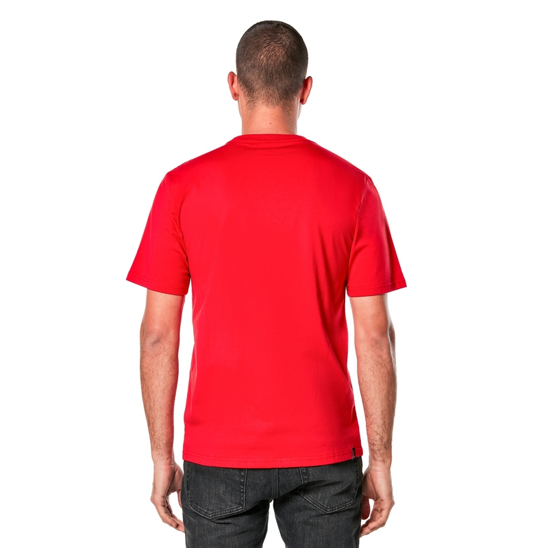 Camiseta Alpinestars Ride 4.0 CSF rojo-blanco-negro - II. calidad