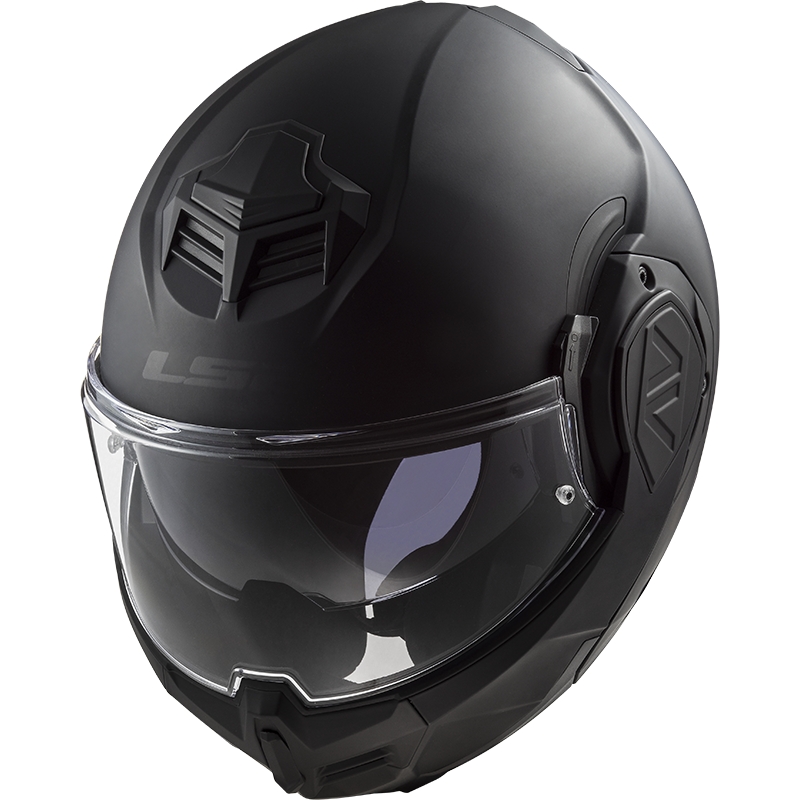 Casco de moto abatible LS2 FF906 Advant Noir-06 negro - II. calidad
