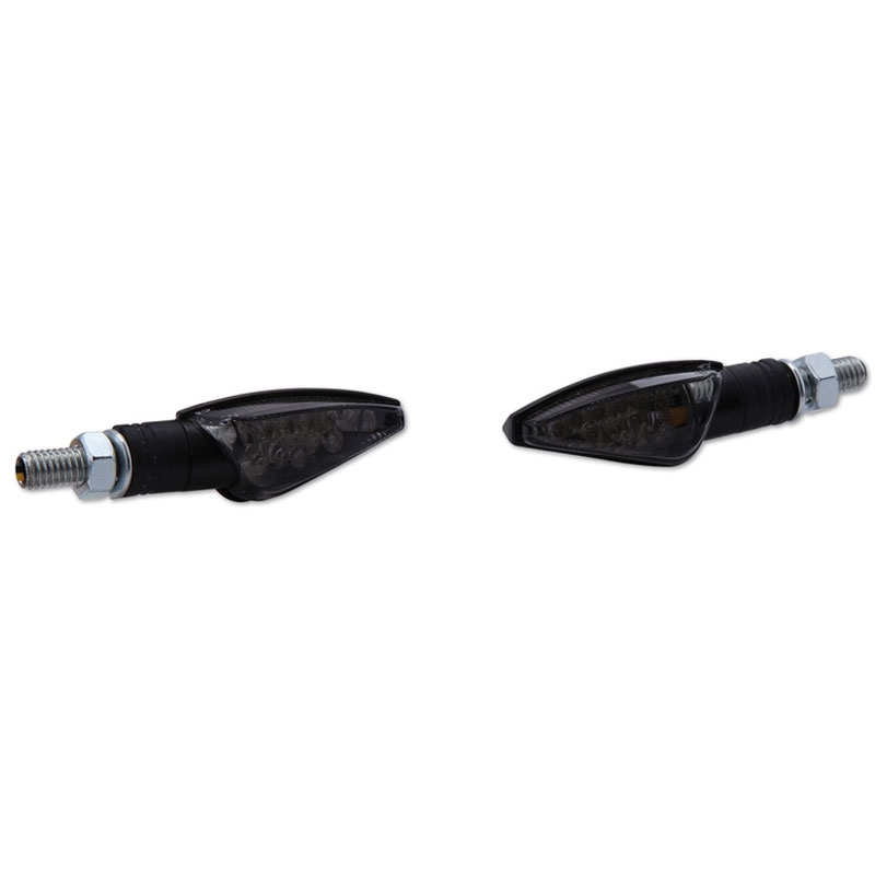 Intermitentes para motocicleta Highsider Smart Toledo LED negros