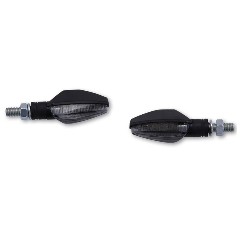 Intermitentes para motocicleta Highsider Smart Toledo LED negros