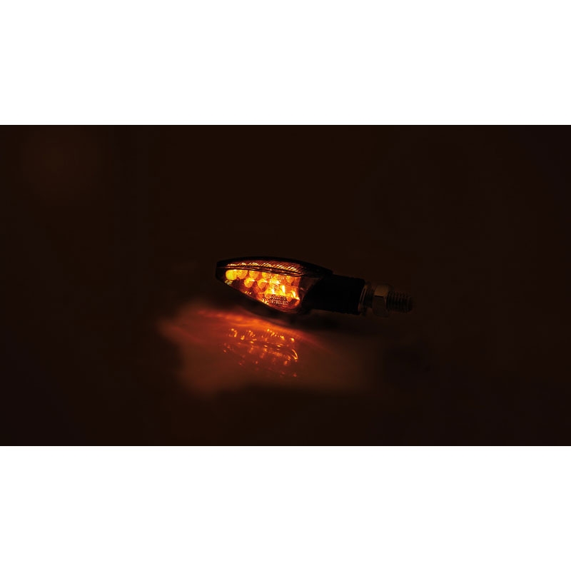 Intermitentes para motocicleta Highsider Smart Toledo LED negros