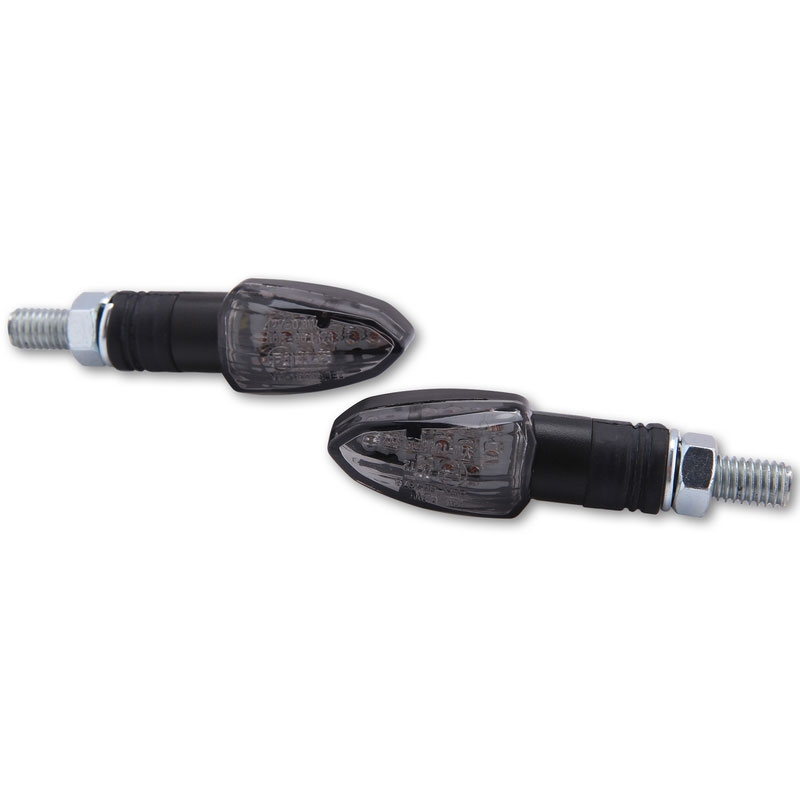 Intermitentes para motocicleta Highsider Smart Lizzard LED negros