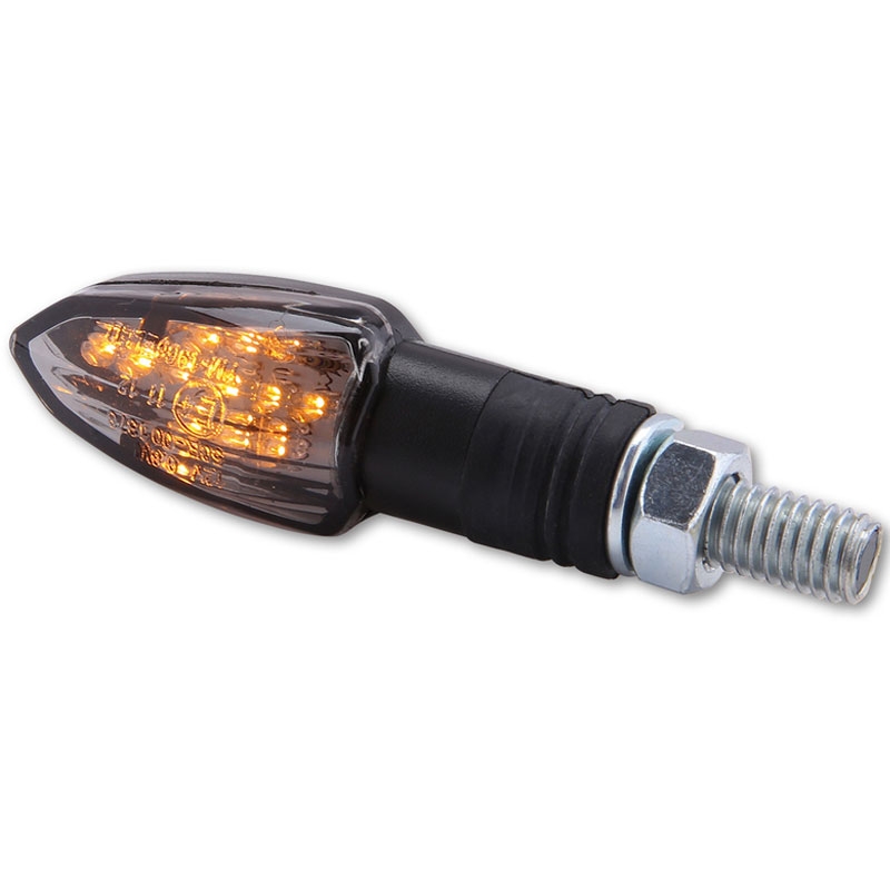 Intermitentes para motocicleta Highsider Smart Lizzard LED negros