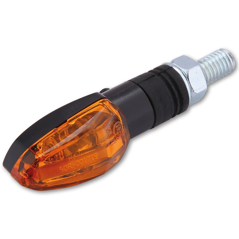 Intermitentes para moto Highsider Smart Lizzard 12V negro-naranja