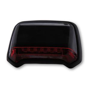 Luz trasera LED inteligente para motocicleta Highsider para montaje en guardabarros, color negro y rojo