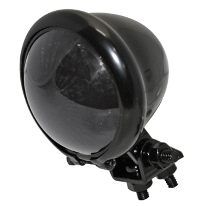 Piloto trasero de motocicleta Highsider Smart Bates Style LED negro ahumado