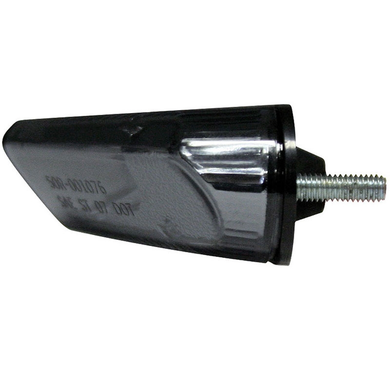 Luz trasera LED inteligente para motocicleta Highsider negra y transparente