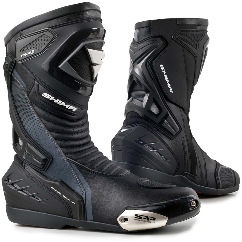 Botas de moto Shima RSX-6 negras
