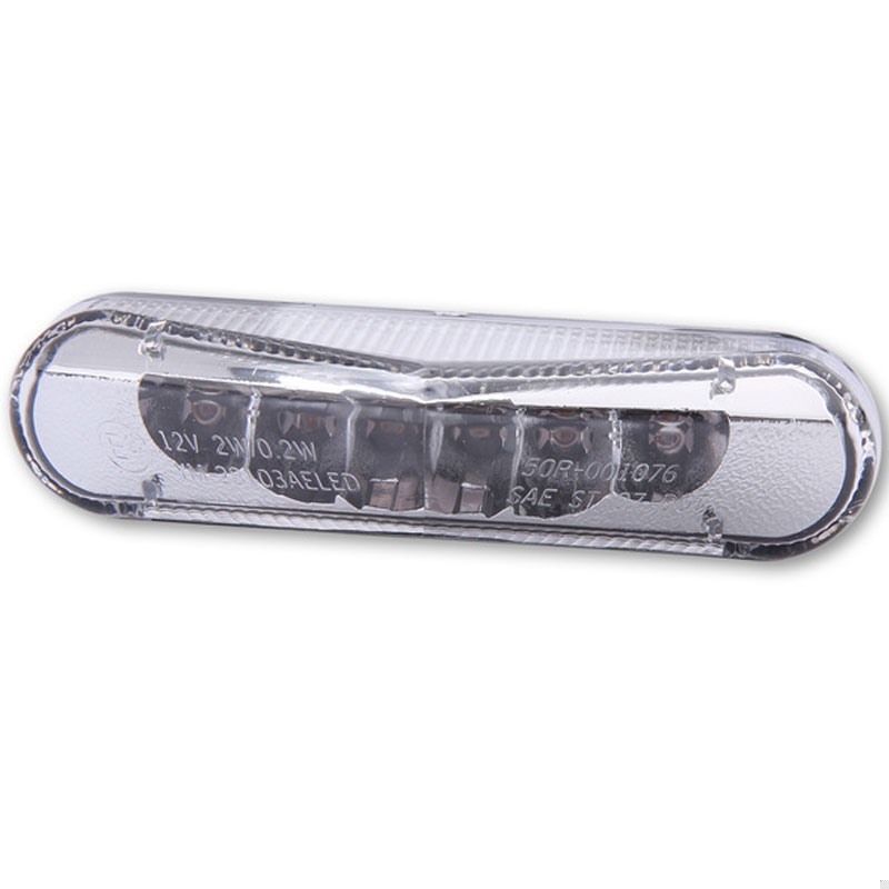 Luz trasera LED inteligente para motocicleta Highsider, transparente