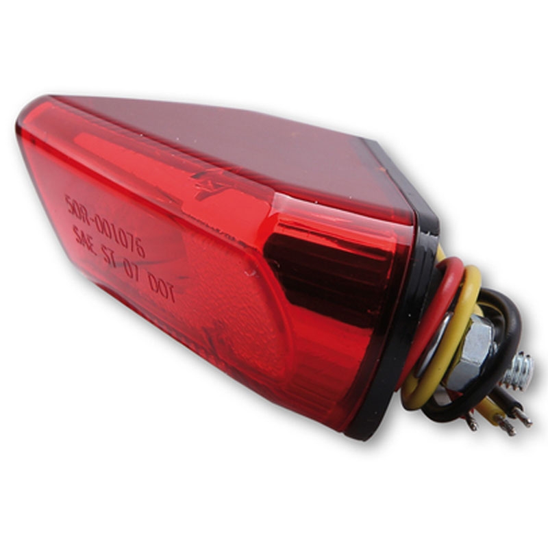 Luz trasera LED inteligente para motocicleta Highsider roja