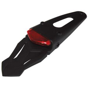 Luz trasera LED inteligente para motocicleta Highsider con marco de plástico, color negro y rojo