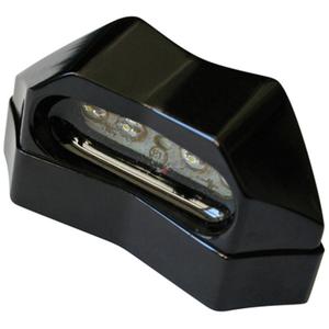 Luz de matrícula Highsider Smart 4 LEDs negra