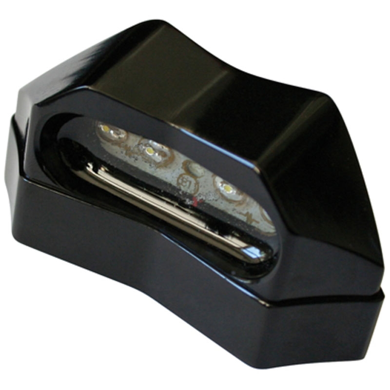 Luz de matrícula Highsider Smart 4 LEDs negra