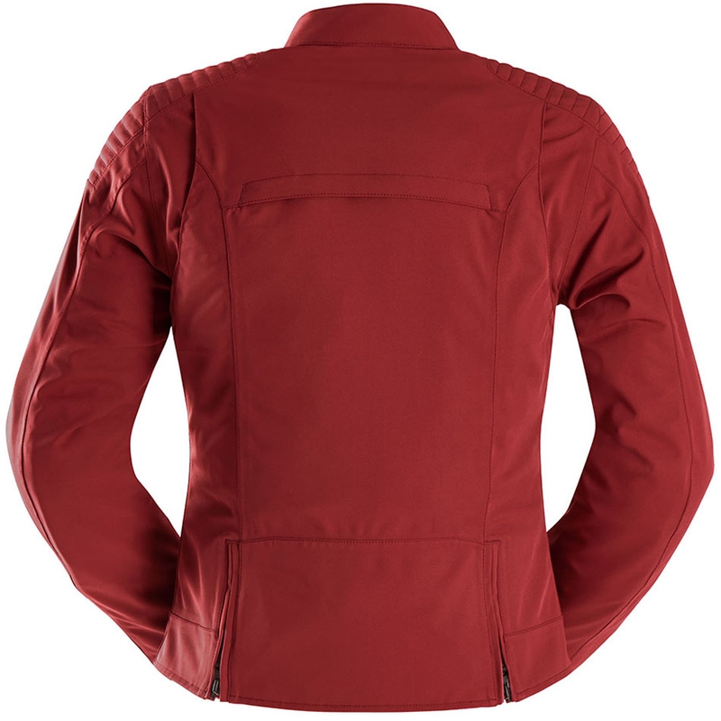 Chaqueta de moto Furygan Jody para mujer, color rojo